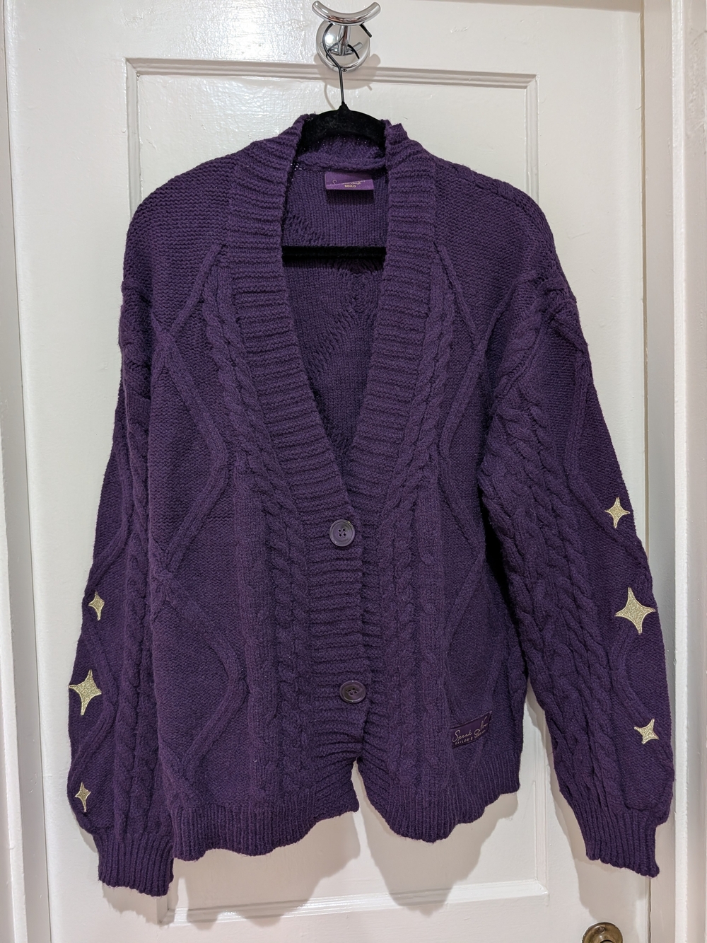 NWOT Speak Now Taylor Swift Purple Cardigan